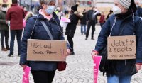 Kundgebung / Demo von Gewerbetreibenden in Rottenburg