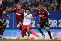 Fussball, 1. Bundesliga  Saison 2013/2014: Hamburger SV - 1. FC Nuernberg