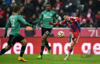 Fussball 1. Bundesliga Saison 14/15: FC Bayern Muenchen - FC Schalke 04