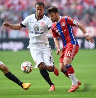 Fussball 1. Bundesliga Saison 14/15: FC Bayern Muenchen - Eintracht Frankfurt