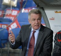 Fussball International Laenderspiel: Trainer Ottmar HITZFELD (Schweiz)