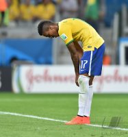 FUSSBALL WM 2014, HALBFINALE: Brasilien - Deutschland