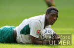 Fussball 1. Bundesliga: WOLFSBURG, THIAM am Boden