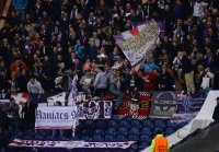 FUSSBALL  CHL  Saison 2013/2014: Fans FK Austria Wien