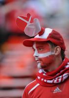 Fussball WM-Qualifikation:  DEN Fan