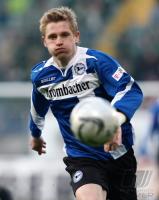 Fussball 1. Bundesliga: Bielefeld, WICHNIAREK Einzelakltion
