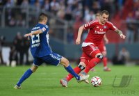 Fussball, 1. Bundesliga  Saison 2014/2015 Relegation: Karlsruher SC - Hamburger SV