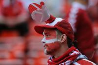 Fussball WM-Qualifikation:  DEN Fan