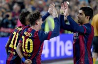 Fussball CHL 14/15 Halbfinale: FC Barcelona - FC Bayern Muenchen