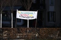 Gegendemo zum Landesparteitag der AfD in der Statthalle Hechingen (Zollernalbkreis)