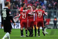 Fussball 1. Bundesliga : FC Bayern Muenchen - Eintracht Frankfurt
