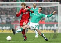 Fussball 1. Bundesliga: Bremen - Leverkusen