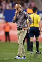 FUSSBALL 1. Bundesliga 14/15 Testspiel: Trainer Pep Guardiola (FC Bayern Muenchen)