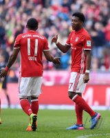 Fussball 1. Bundesliga Saison 2016/2017: FC Bayern Muenchen - Hamburger SV