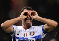 FUSSBALL SERIE A:   JUBEL Dejan&Atilde;Stankovic (Inter Mailand)