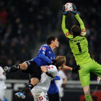 Fussball: 1. Bundesliga Saison 2010/2011, Moenchengladbach - Hamburg