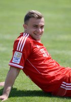 Fussball 1. Bundesliga 2013/2014:  Fototermin beim  FC Bayern Muenchen