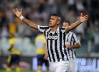 FUSSBALL SERIE A 2013/2014: JUBEL Vidal Arturo (Juventus Turin)
