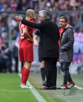 Fussball 1. Bundesliga Saison 2016/2017: FC Bayern Muenchen - TSG 1899 Hoffenheim