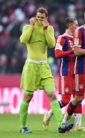 Fussball 1. Bundesliga Saison 14/15: Torwart Manuel Neuer (FC Bayern Muenchen)