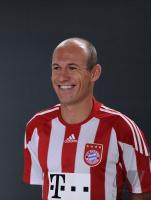 Fussball 1. Bundesliga 2010/2011: FOTOTERMIN  FC Bayern Muenchen;  Arjen Robben