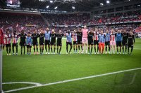 Fussball 1. Bundesliga  Saison  2025/2026  28. Spieltag SC Freiburg - FC Bayern Muenchen