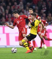 Fussball 1. Bundesliga Saison 18/19: FC Bayern Muenchen - Borussia Dortmund