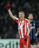 Fussball CHL  Saison 2010/2011:  Inter Mailand - FC Bayern Muenchen