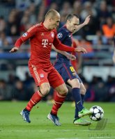 FUSSBALL INTERNATIONAL CHL HALBFINALE 12/13: FC Barcelona - FC Bayern Muenchen