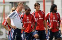 Fussball 1. Bundesliga: Training beim FC Bayern Muenchen