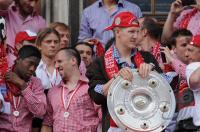 Fussball 1. Bundesliga :  JUBEL FC Bayern Muenchen