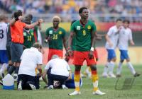 FUSSBALL  Olympia 2008   Vorrunde  Maenner Kamerun - Italien