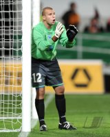 Fussball International  U 21 Laenderspiel:  Torwart Tino Divkovic (Bosnien und Herzegowina)