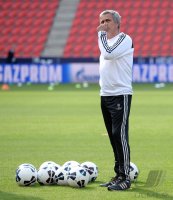 Fussball Supercup Finale 2013: Trainer Jose Mourinho (FC Chelsea)