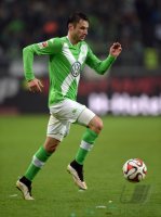 Fussball, 1. Bundesliga  Saison 2014/2015: VfL Wolfsburg - SC Freiburg