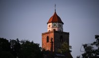 Haigerloch (Zollernalbkreis), Wahrzeichen der Stadt, der Roemerturm.