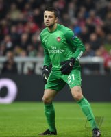 Fussball International CHL Saison 13/14: Torwart Lukasz Fabianski (Arsenal)