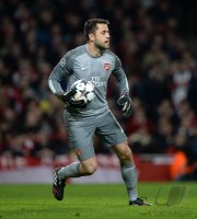 Fussball International CHL Saison 13/14: Torwart Lukasz Fabianski (Arsenal)