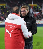 Fussball 1. Bundesliga Saison 14/15: VfB Stuttgart - Borussia Dortmund