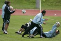 Fussball  WM 2006: Training Argentinien