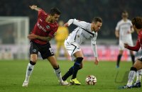 Fussball, 1. Bundesliga  Saison 2014/2015: Hannover 96 - SC Paderborn 07