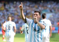 FUSSBALL WM 2014, Gruppenphase: Argentinien - Iran