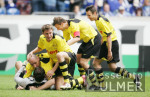 Fussball 1. Bundesliga: Schalke - Dortmund, Jubel um WEIDENFELLER