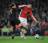 Fussball International Champions League   Van Persie (Arsenal)