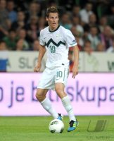 Fussball International  EM Qualifikation:  Valter BIRSA (Slowenien)