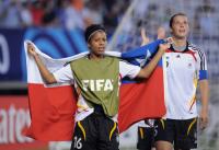 Fussball Frauen FIFA U 20  WM  2008   Viertelfinale  Brasilien - Deutschland