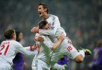 FUSSBALL  International CHL 09/10 : FC Bayern  Muenchen  - AC Florenz