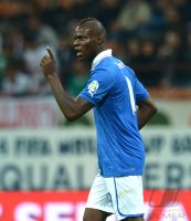 Fussball International WM Qualifikation 2014: Mario Balotelli (Italien)