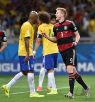 FUSSBALL WM 2014, HALBFINALE: Brasilien - Deutschland