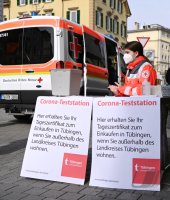 Tageszertifikat fuer Innenstadtbesucher in Tuebingen